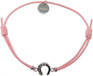 Produktbild von Equestrian Shop Lola Armband aus Edelstahl in Rosa für Unisex 14 cm bis 20 cm