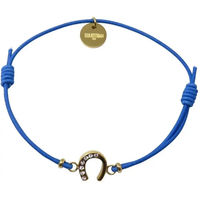 Produktbild von Equestrian Shop Lola IP Armband aus Edelstahl in Blau für Unisex 14 cm bis 20 cm