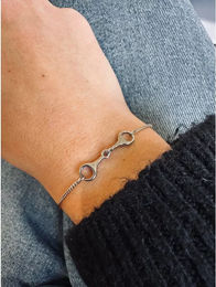 Produktbild von Equestrian Shop TU Armband für Damen aus Edelstahl in Gold oder Silber