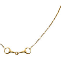 Produktbild von Equestrian Shop Utah Gebiss aus Edelstahl in Goldoptik
