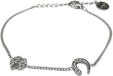 Produktbild von Equestrian Shop Willow Armband für Damen aus Edelstahl wasserfest in Gold oder Silber 15 cm bis 19 cm