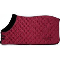 Produktbild von Equestrian Stockholm Abschwitzdecke Velvet Fleece Bordeaux 145 cm