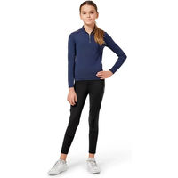 Produktbild von Equestrian Stockholm Air Breeze Reitshirt für Mädchen mit langen Ärmeln Blau Sommer