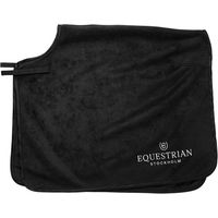 Produktbild von Equestrian Stockholm Ausreitdecke Heavy Fleece Quarter Blanket Schwarz Cob
