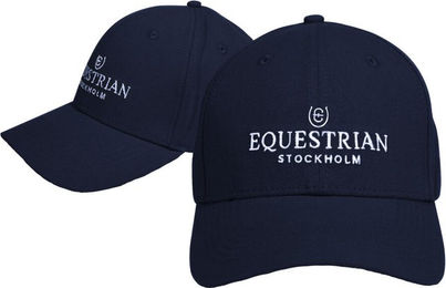 Equestrian Stockholm Baseball-Cap aus Baumwolle Unisex Blau One Size – Bild 1 von 1
