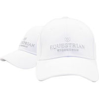 Produktbild von Equestrian Stockholm Baseball-Cap aus Baumwolle Unisex Weiß One Size