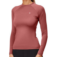 Produktbild von Equestrian Stockholm Baselayer Damen Langarm Dynamic Amber Rose Longsleeve Rosa XS