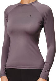 Equestrian Stockholm Baselayer Damen Langarm Dynamic Longsleeve Lila XXL mit UPF30+ – Bild 1 von 1