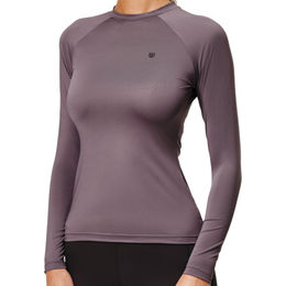 Equestrian Stockholm Baselayer Damen Langarm Reitshirt Dark Violet Größe L – Bild 1 von 13