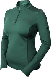 Equestrian Stockholm Baselayer Damen Langarmshirt Sycamore Green Größe S – Bild 1 von 1
