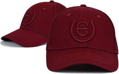 Equestrian Stockholm Cap Bordeaux Basecap Classic – Bild 1 von 1