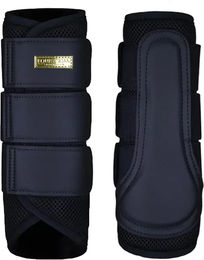 Produktbild von Equestrian Stockholm Classic Mesh Gamaschen für Pferde Blau Größe M