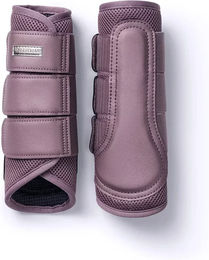 Produktbild von Equestrian Stockholm Classic Mesh Gamaschen für Pferde in Rosa und Lila Größe S