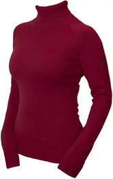 Produktbild von Equestrian Stockholm Damen Pullover Herbst Schwarz Rot XL