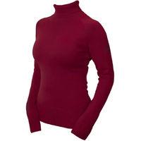 Produktbild von Equestrian Stockholm Damen Pullover Herbst Schwarz Rot XL