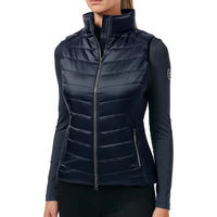 Produktbild von Equestrian Stockholm Daunenweste Damen Blau wasserabweisend Größe M