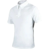 Produktbild von Equestrian Stockholm Divine Motion Turnier-Poloshirt für Herren in Weiß Größe M
