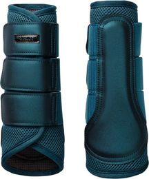 Equestrian Stockholm Dressurgamaschen aus Mesh-Material in Teal Blue Größe XL – Bild 1 von 1