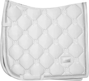 Equestrian Stockholm Dressurschabracke Crystal Shine in White Größe Full – Bild 1 von 1