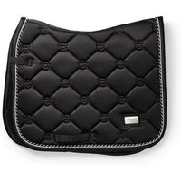 Produktbild von Equestrian Stockholm Dressurschabracke für Warmblut in Schwarz mit Silber in Polyester