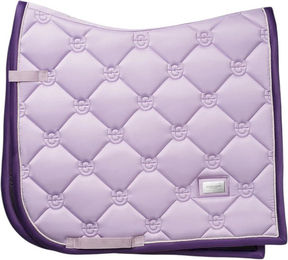 Equestrian Stockholm Dressurschabracke Lavender in Lila mit Perlen für Cob – Bild 1 von 1