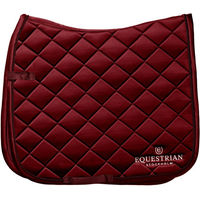 Produktbild von Equestrian Stockholm Dressurschabracke Line Rot aus Polyester für Vollblut