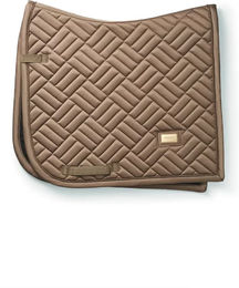 Equestrian Stockholm Dressurschabracke Modern in Champagne/Beige für Warmblut – Bild 1 von 9