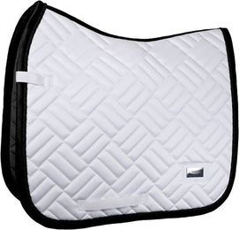 Equestrian Stockholm Dressurschabracke Modern White Black Edition für Cob – Bild 1 von 1