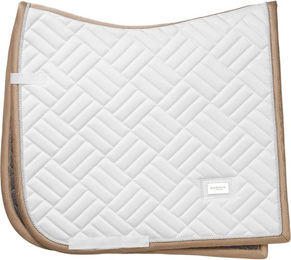 Equestrian Stockholm Dressurschabracke Modern White Sand Kollektion Weiß/Sand Größe Full – Bild 1 von 1