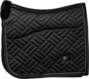 Equestrian Stockholm Dressurschabracke Vegan Fur Crystal Schwarz Full – Bild 1 von 1