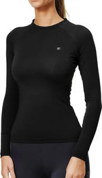 Equestrian Stockholm Dynamic Langarm-Reitshirt für Damen in Schwarz Größe M – Bild 1 von 2