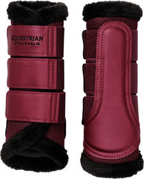 Equestrian Stockholm Fellgamaschen Mesh Merlot Größe L – Bild 1 von 1