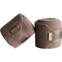 Produktbild von Equestrian Stockholm Fleece Gamaschen für Pferde in Beige und Braun