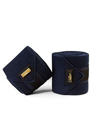 Equestrian Stockholm Fleece-Gamaschen Royal Classic Navy Blau – Bild 1 von 4
