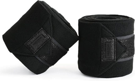 Equestrian Stockholm Fleecebandagen All Black Glimmer – Bild 1 von 1