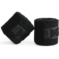 Produktbild von Equestrian Stockholm Fleecebandagen All Black Glimmer
