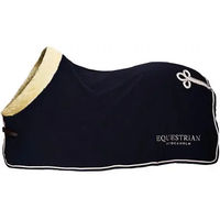 Produktbild von Equestrian Stockholm Fleecedecke für Pferde in Blau und Silber