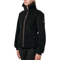 Produktbild von Equestrian Stockholm Fleecejacke Black Mocca Teddy Fleece Jacket Größe L