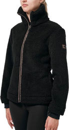 Equestrian Stockholm Fleecejacke Black Mocca Teddy Fleece Jacket Größe S – Bild 1 von 1