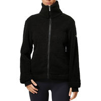 Produktbild von Equestrian Stockholm Fleecejacke Damen Black Teddy Schwarz XXS