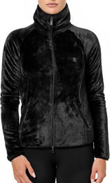 Equestrian Stockholm Fleecejacke Damen Velvet Black Teddy Schwarz Grösse L – Bild 1 von 2
