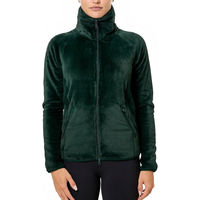 Produktbild von Equestrian Stockholm Fleecejacke Damen Velvet in Grün Größe L