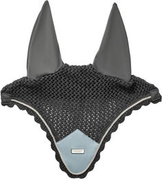 Produktbild von Equestrian Stockholm Fliegenhaube aus Baumwolle Größe M in Blau oder Grau