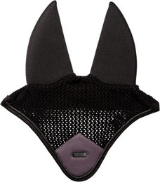 Equestrian Stockholm Fliegenhaube für Pferde Dark Violet aus Satin – Bild 1 von 1