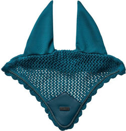 Equestrian Stockholm Fliegenhaube für Pferde in Teal Blue und Cobaltblau – Bild 1 von 1