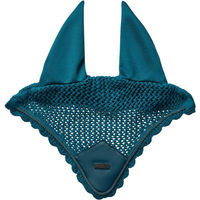 Produktbild von Equestrian Stockholm Fliegenhaube für Pferde in Teal Blue und Cobaltblau