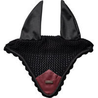 Produktbild von Equestrian Stockholm Fliegenhaube für Ponys aus Baumwolle in Soft Rouge