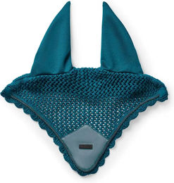 Equestrian Stockholm Fliegenhaube für Pferde in Teal Blue – Bild 1 von 8