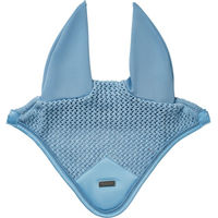 Produktbild von Equestrian Stockholm Fliegenhaube Modern Midsummer aus Baumwolle Blau für Vollblut