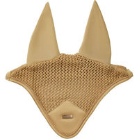 Produktbild von Equestrian Stockholm Fliegenhaube Modern Midsummer aus Baumwolle für Warmblut in Beige